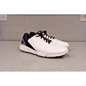 Callaway Coronado v2 Golf Shoes Men 12 Red White Blue Camo Spikes CG400BD